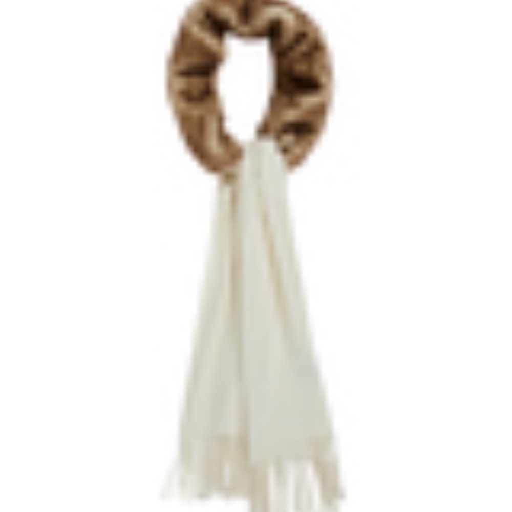 BADGLEY MISCHKA ​​Faux Fur-Trim Scarf